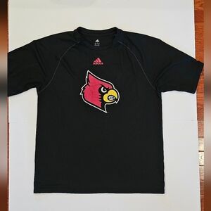 Adidas University of Louisville Climalite Shirt size Small